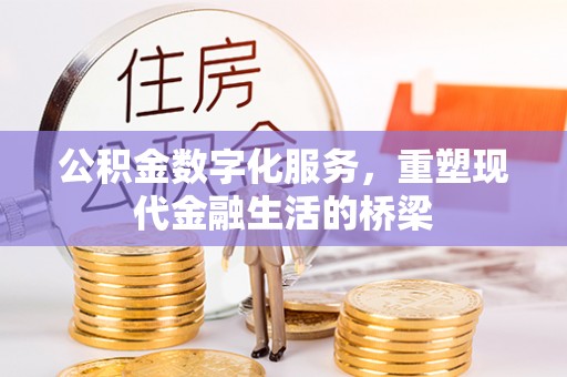 独山公积金数字化服务，重塑现代金融生活的桥梁