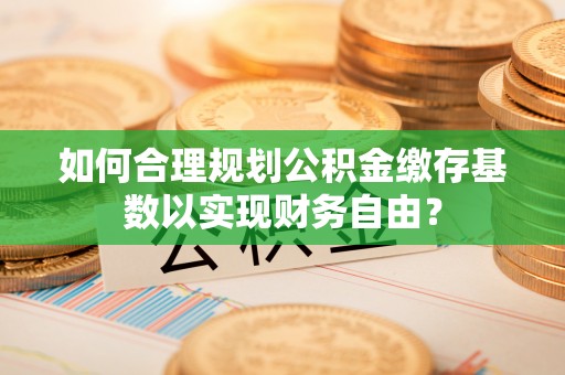 独山如何合理规划公积金缴存基数以实现财务自由？