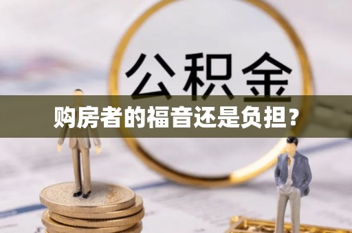 独山购房者的福音还是负担？