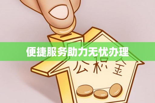独山便捷服务助力无忧办理