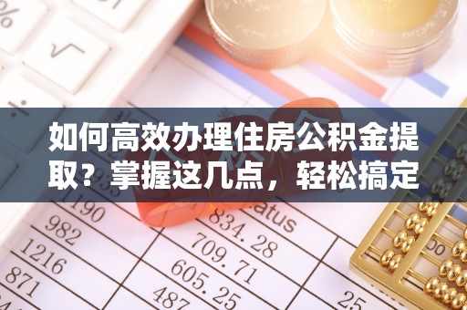 独山如何高效办理住房公积金提取？掌握这几点，轻松搞定！