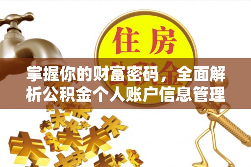 独山掌握你的财富密码，全面解析公积金个人账户信息管理