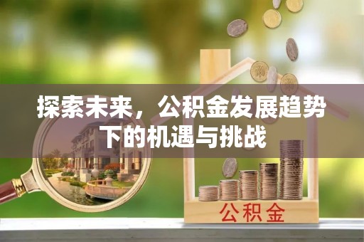 独山探索未来，公积金发展趋势下的机遇与挑战