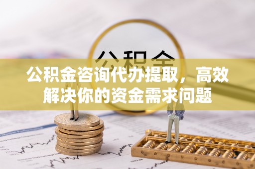 独山公积金咨询代办提取，高效解决你的资金需求问题