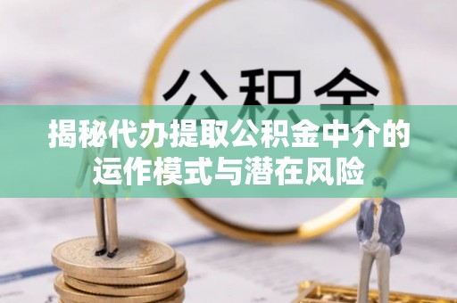 独山揭秘代办提取公积金中介的运作模式与潜在风险