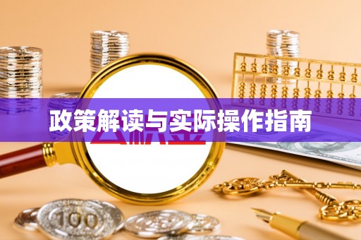 独山政策解读与实际操作指南
