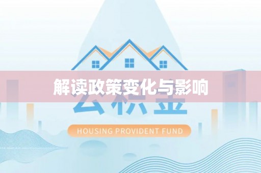 独山解读政策变化与影响