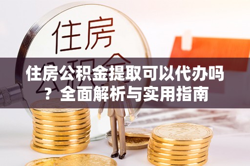 独山住房公积金提取可以代办吗？全面解析与实用指南