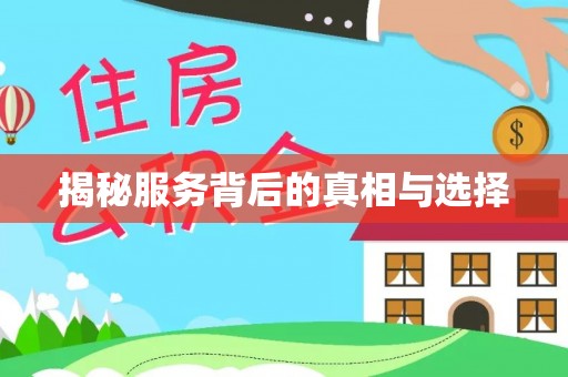独山揭秘服务背后的真相与选择