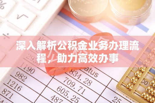 独山深入解析公积金业务办理流程，助力高效办事