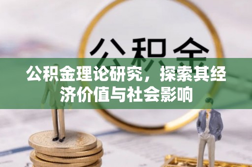 独山公积金理论研究，探索其经济价值与社会影响